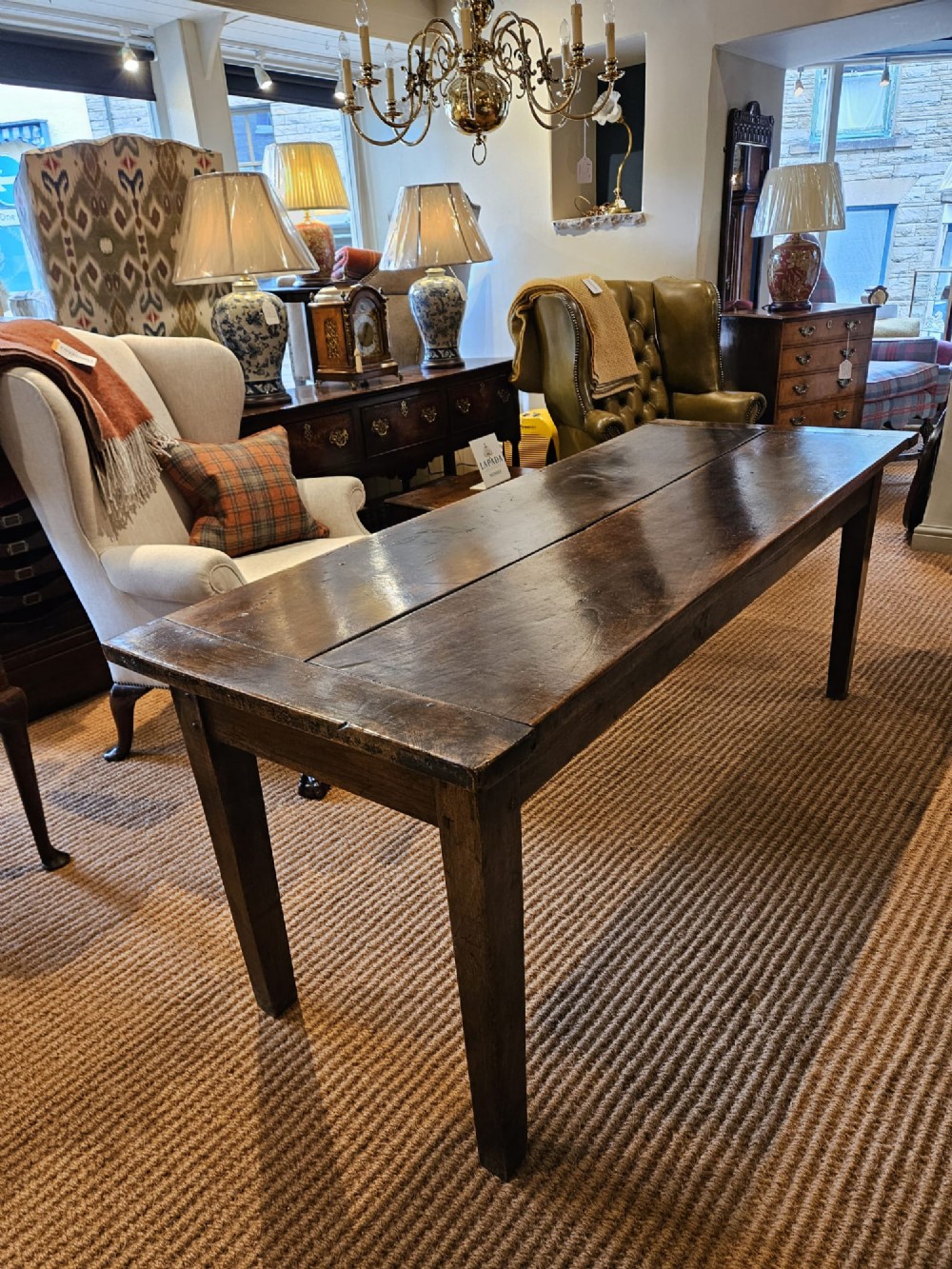 Superb George III Farmhouse Table View X