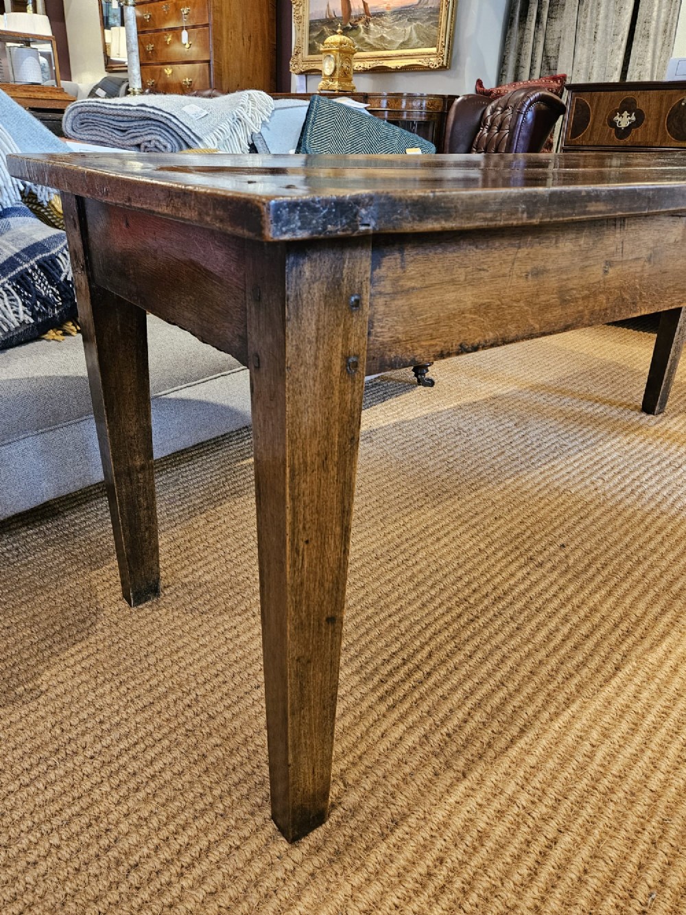 Superb George III Farmhouse Table View XI