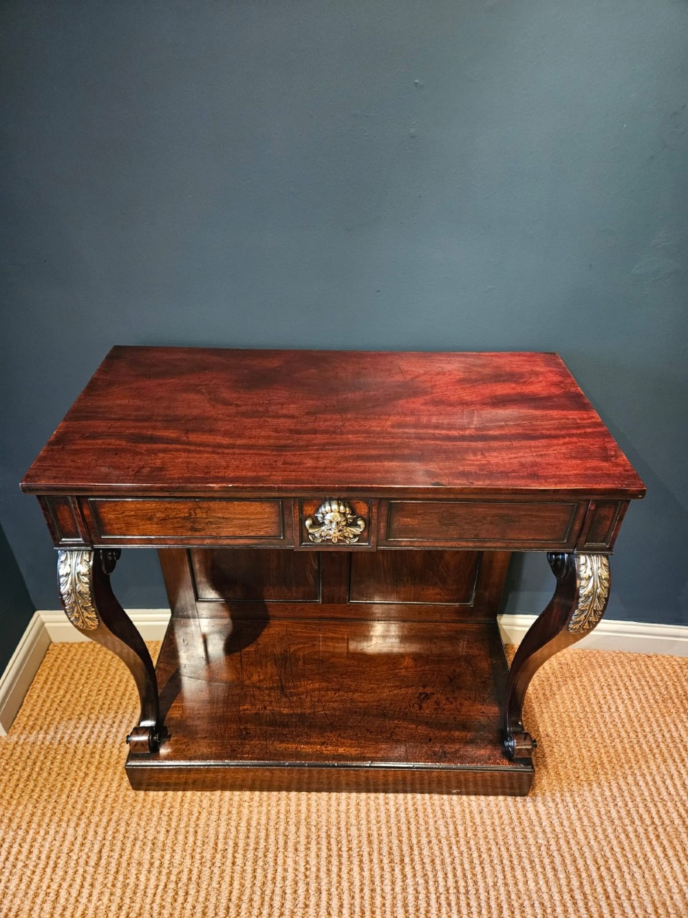 Fine Quality Regency Mahogany Console Table View II