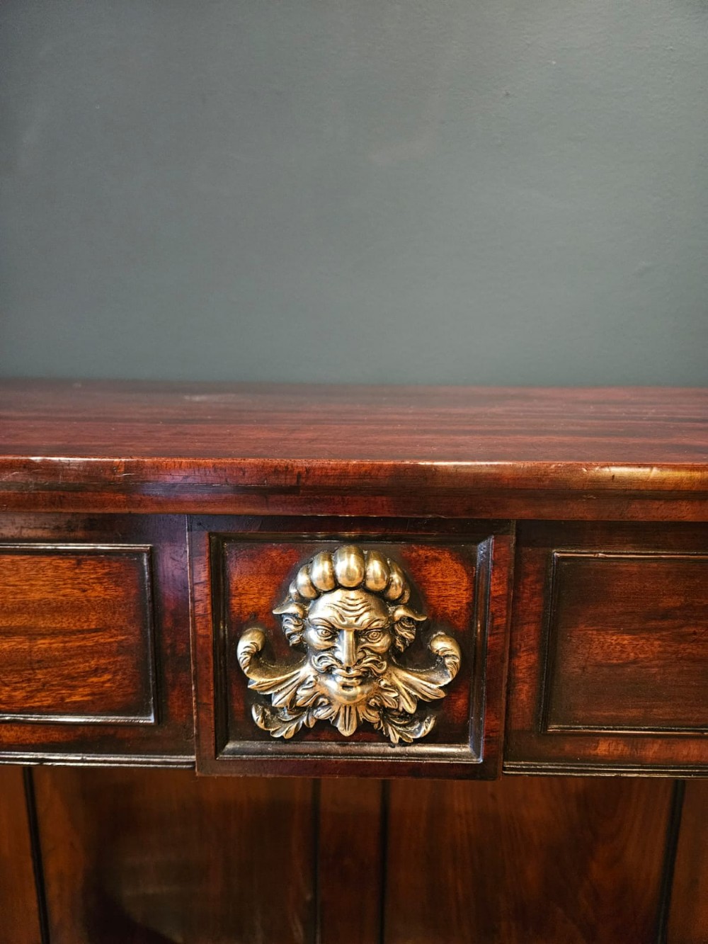 Fine Quality Regency Mahogany Console Table View IV