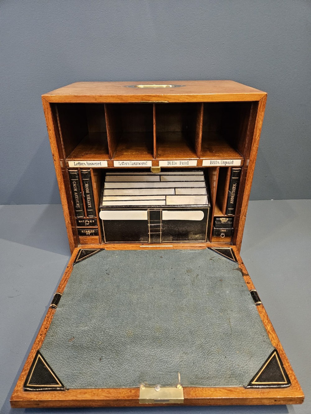 Victorian Portable Stationery and Writing Box View V