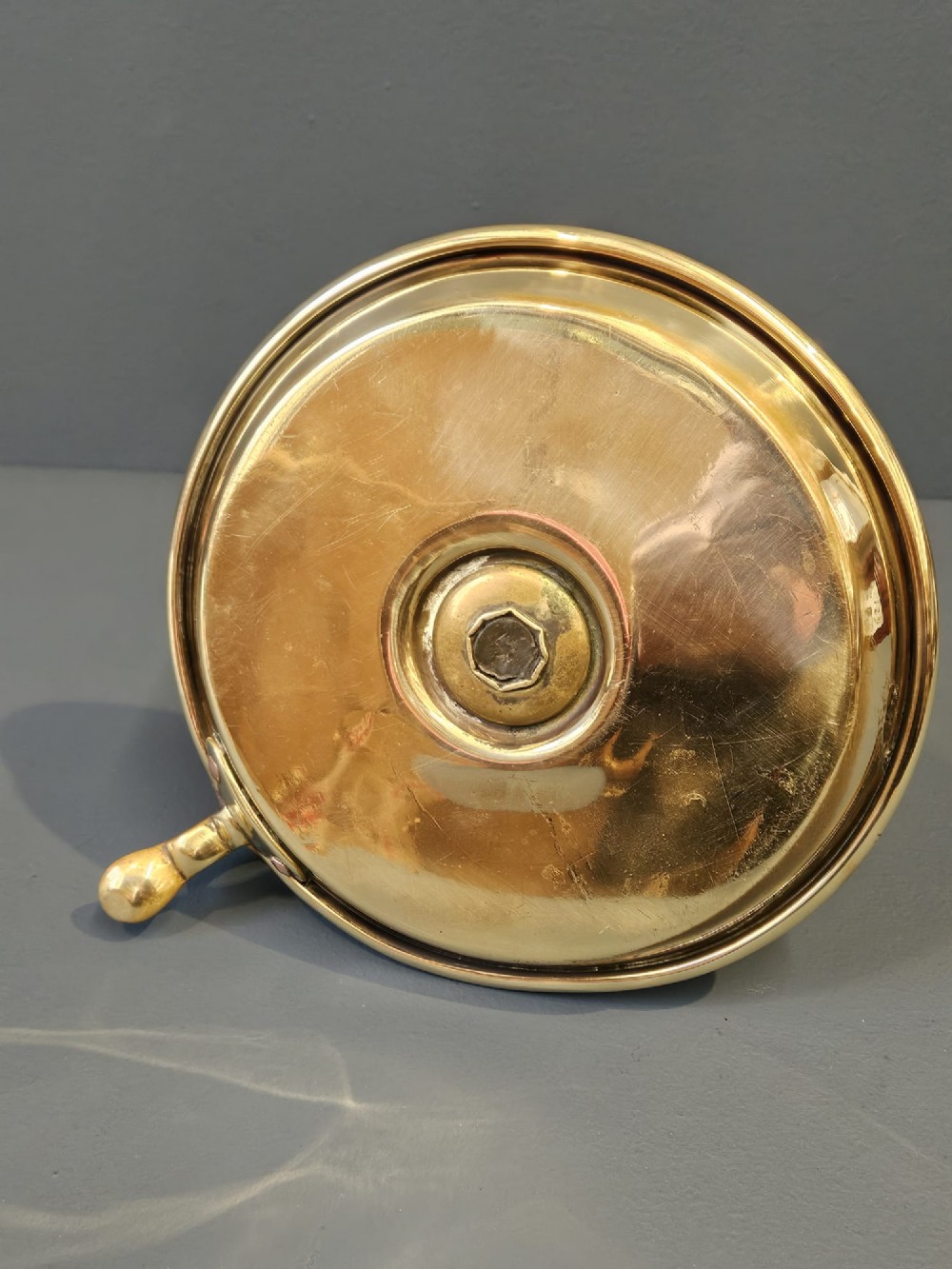 Large George III Brass Chamberstick View IV