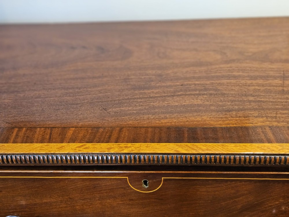Regency Mahogany Secretaire Chest View VII