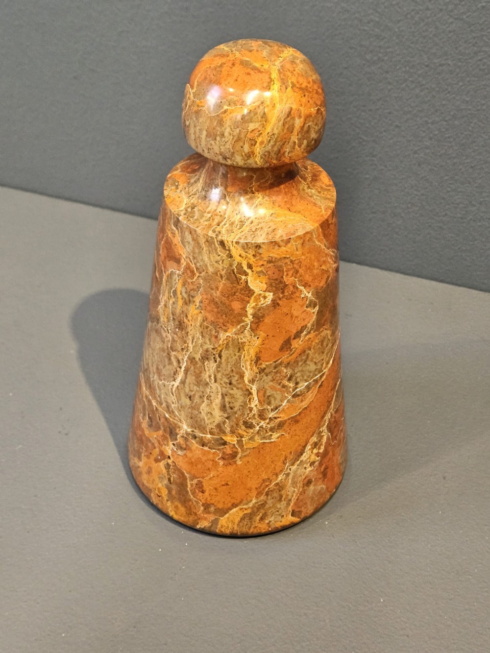 Cornish Serpentine Marble Door Stop View III