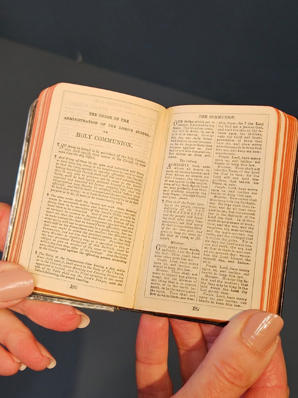 Victorian Silver Faced Common Prayer Book View VII