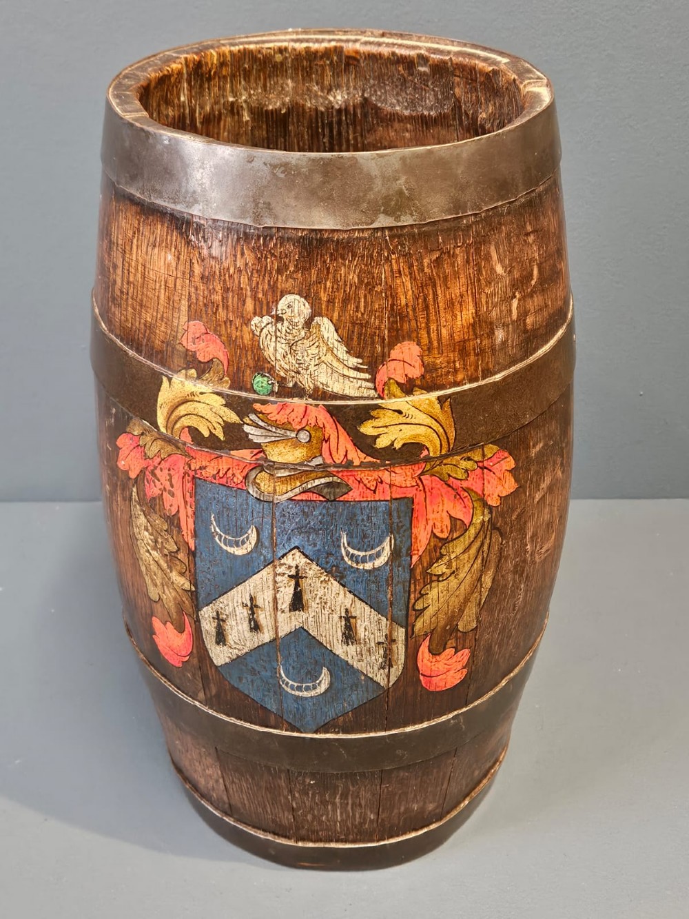 Edwardian Coopered Barrel Stick Stand