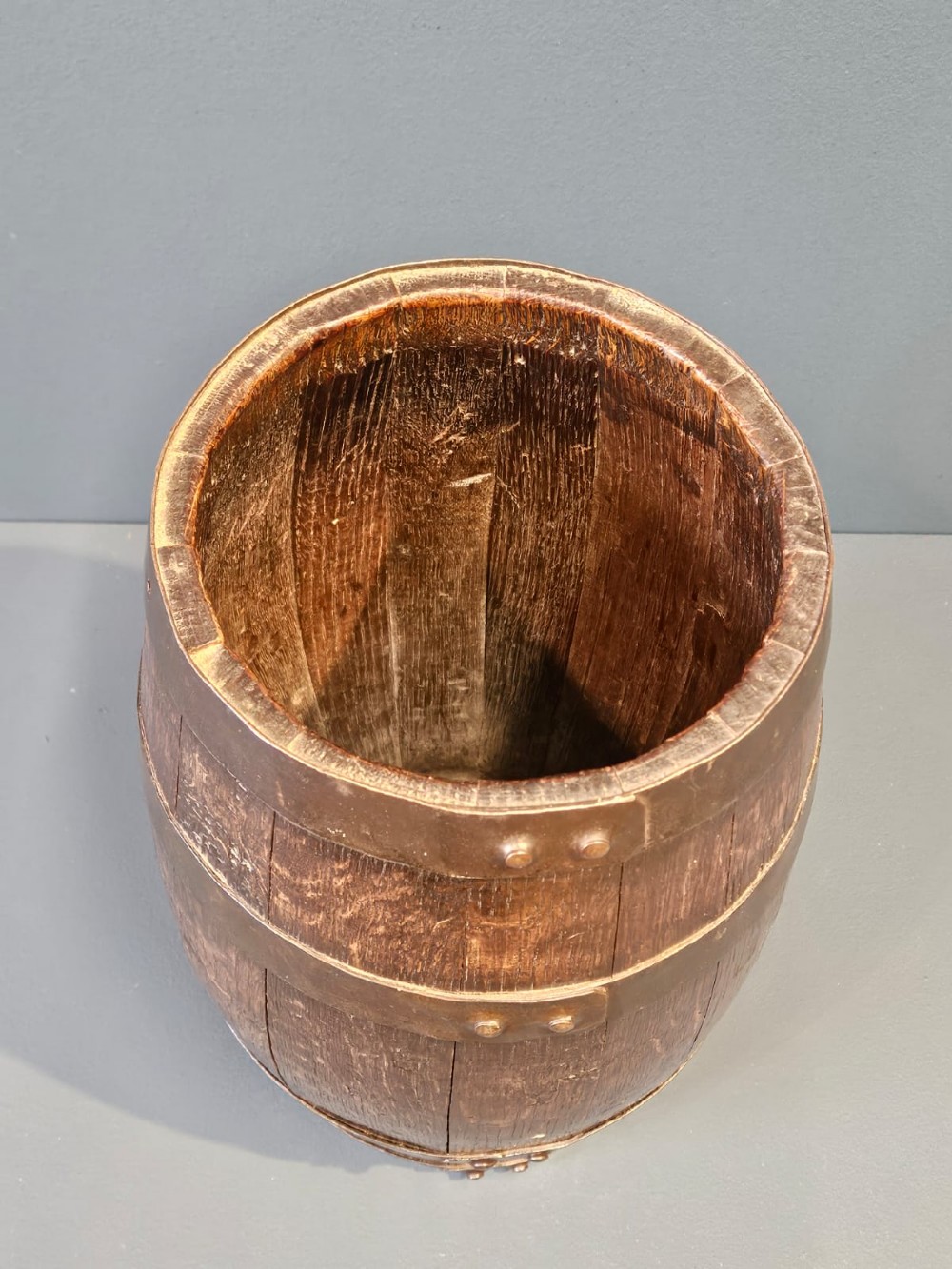 Edwardian Coopered Barrel Stick Stand View IV
