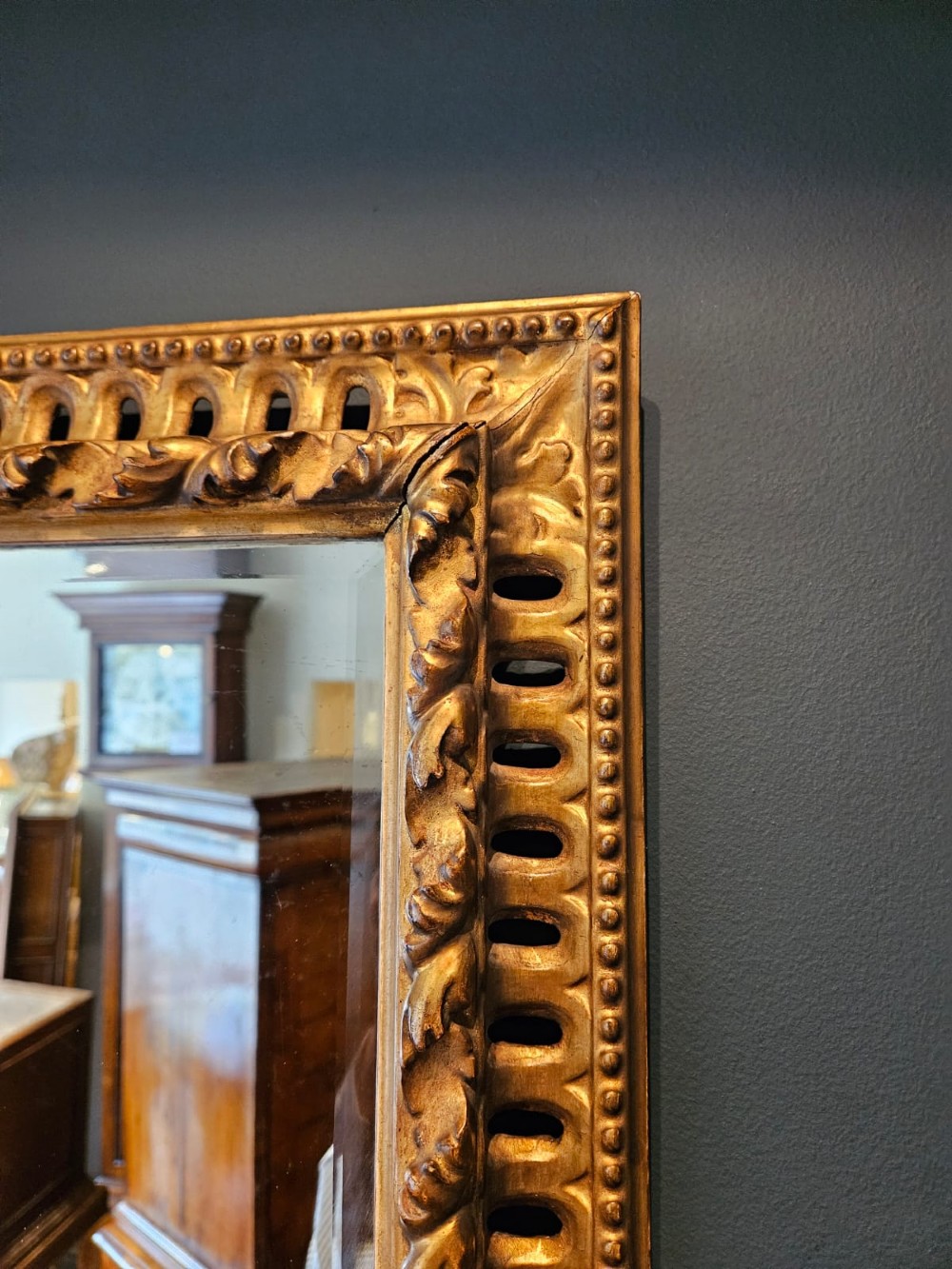Victorian Timber Gilt Mirror View IV