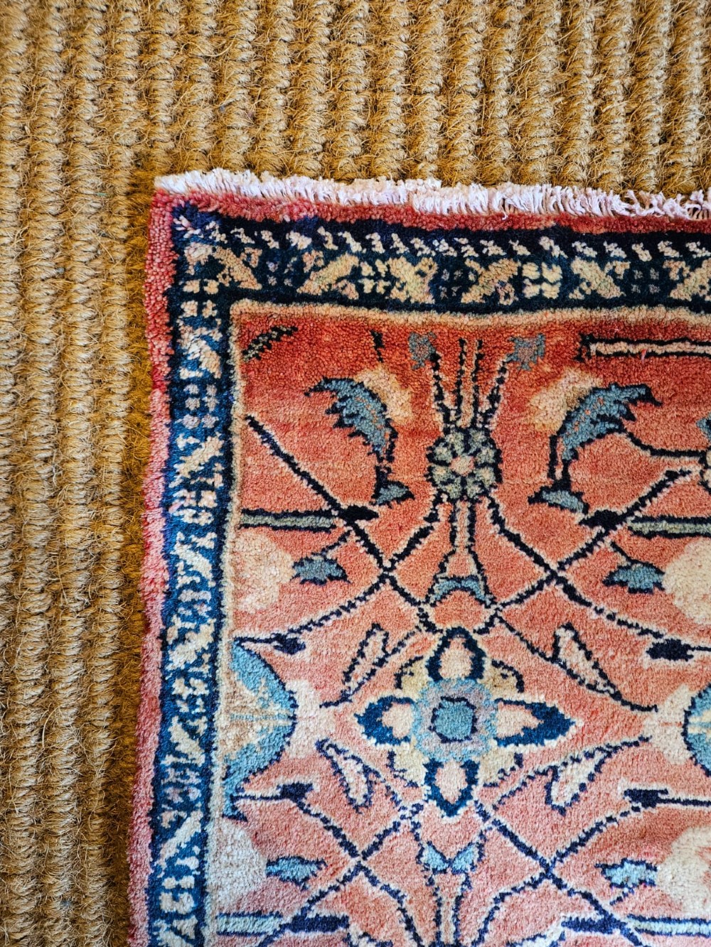Pure Wool Saroq Runner Rug View IV