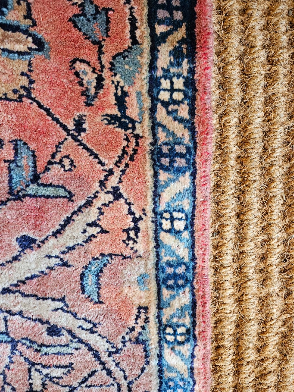 Pure Wool Saroq Runner Rug View V
