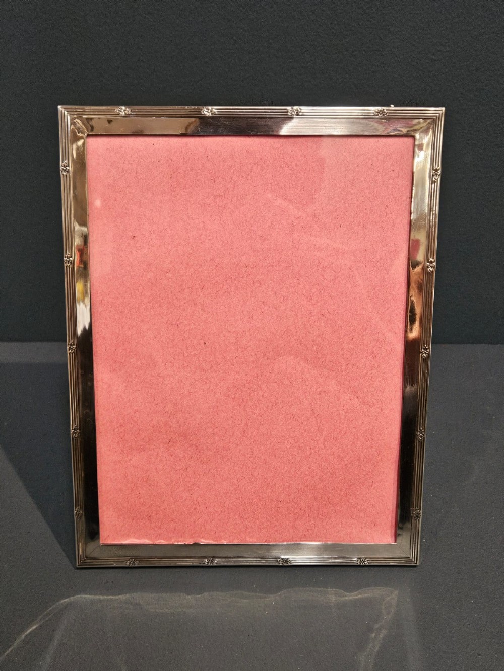 George V Silver Portrait Sized Photo Frame