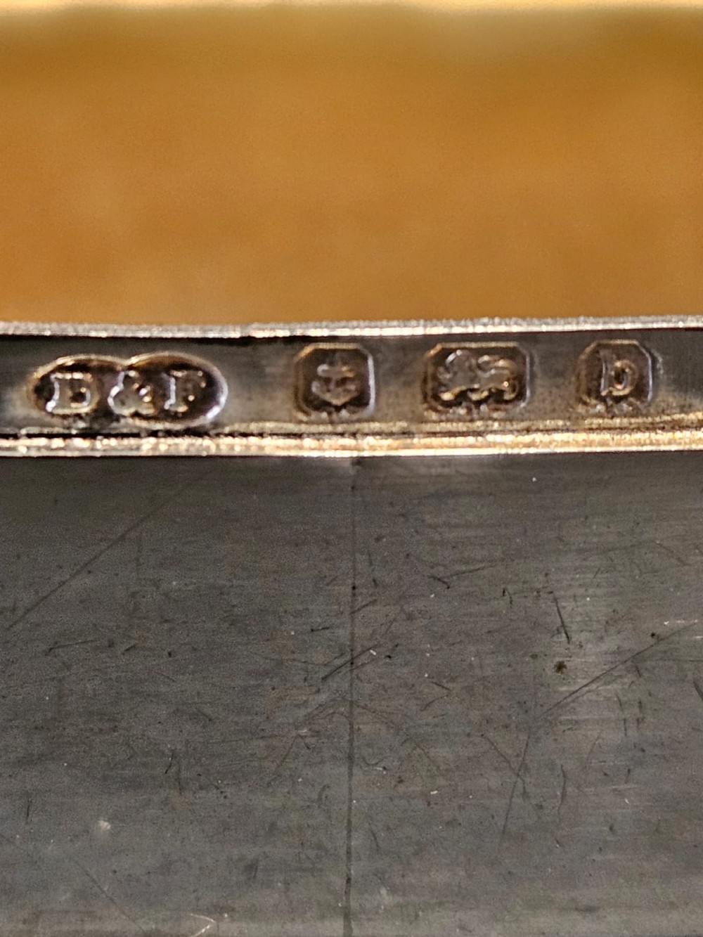 Edwardian Art Nouveau Silver Pill Box View VI
