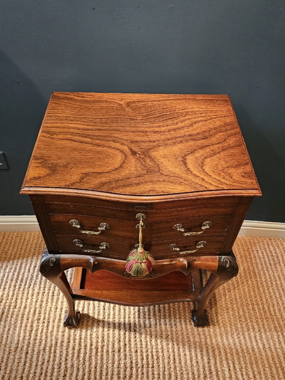 Edwardian Canteen of Cutlery in Side Table View IV