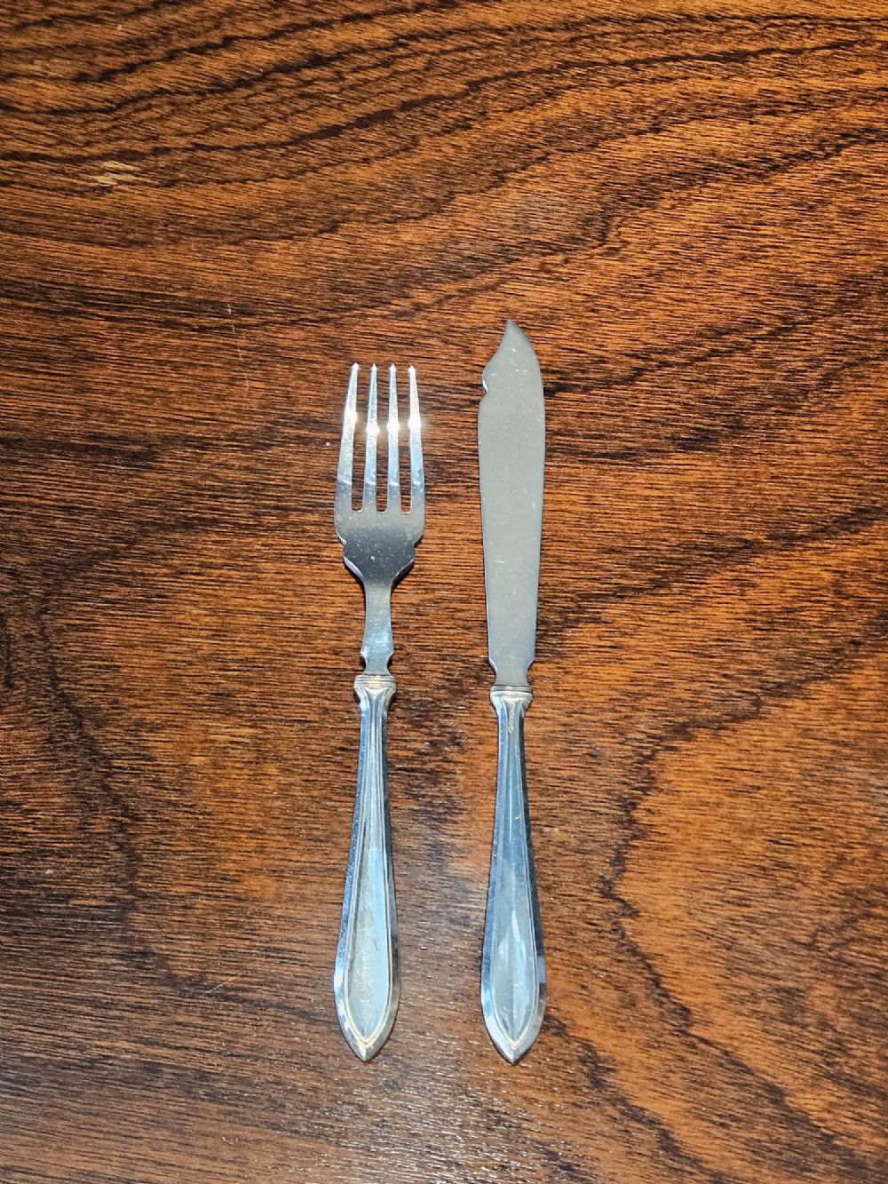 Edwardian Canteen of Cutlery in Side Table View VII