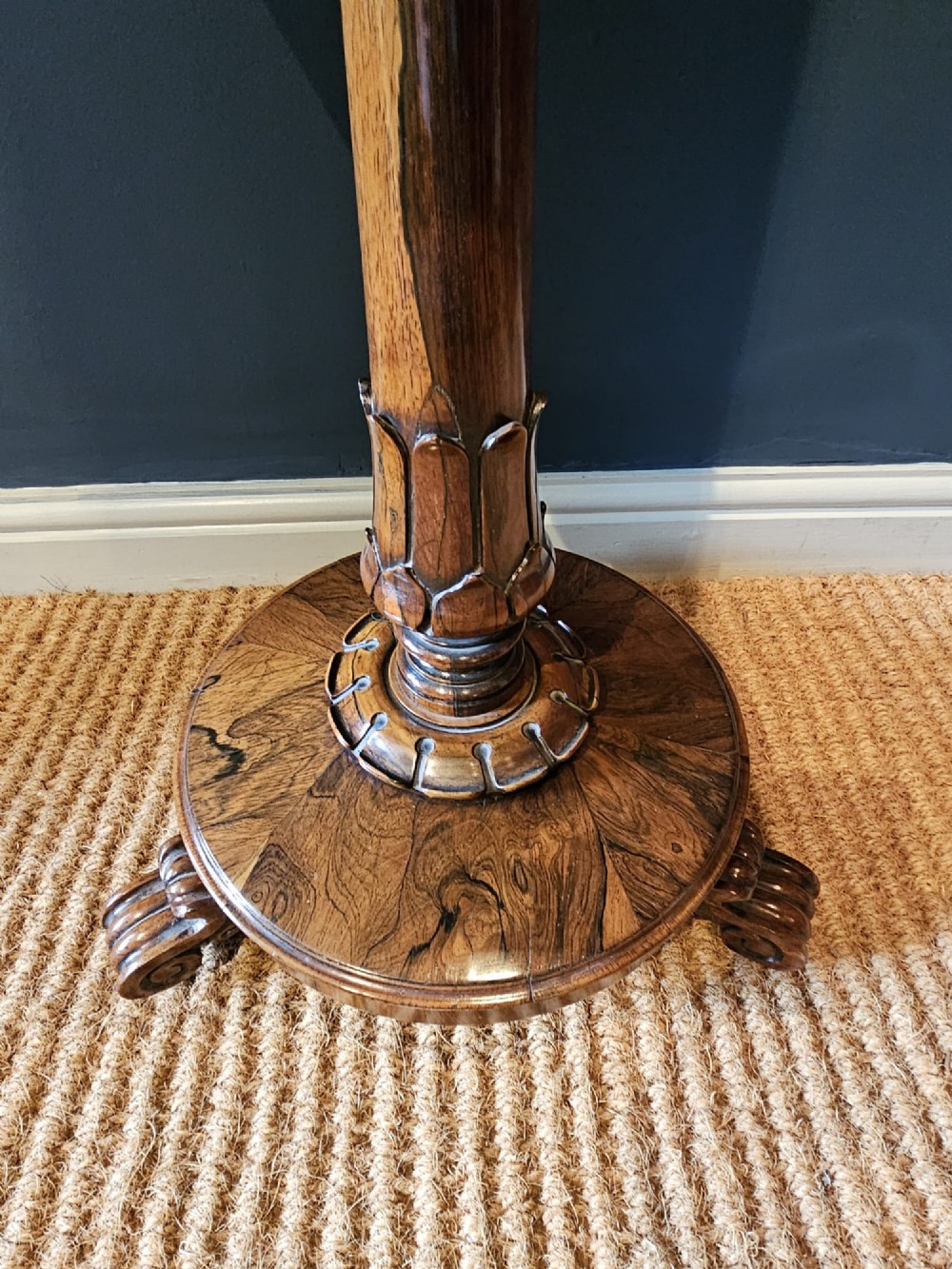 William IV Rosewood Teapoy View VII