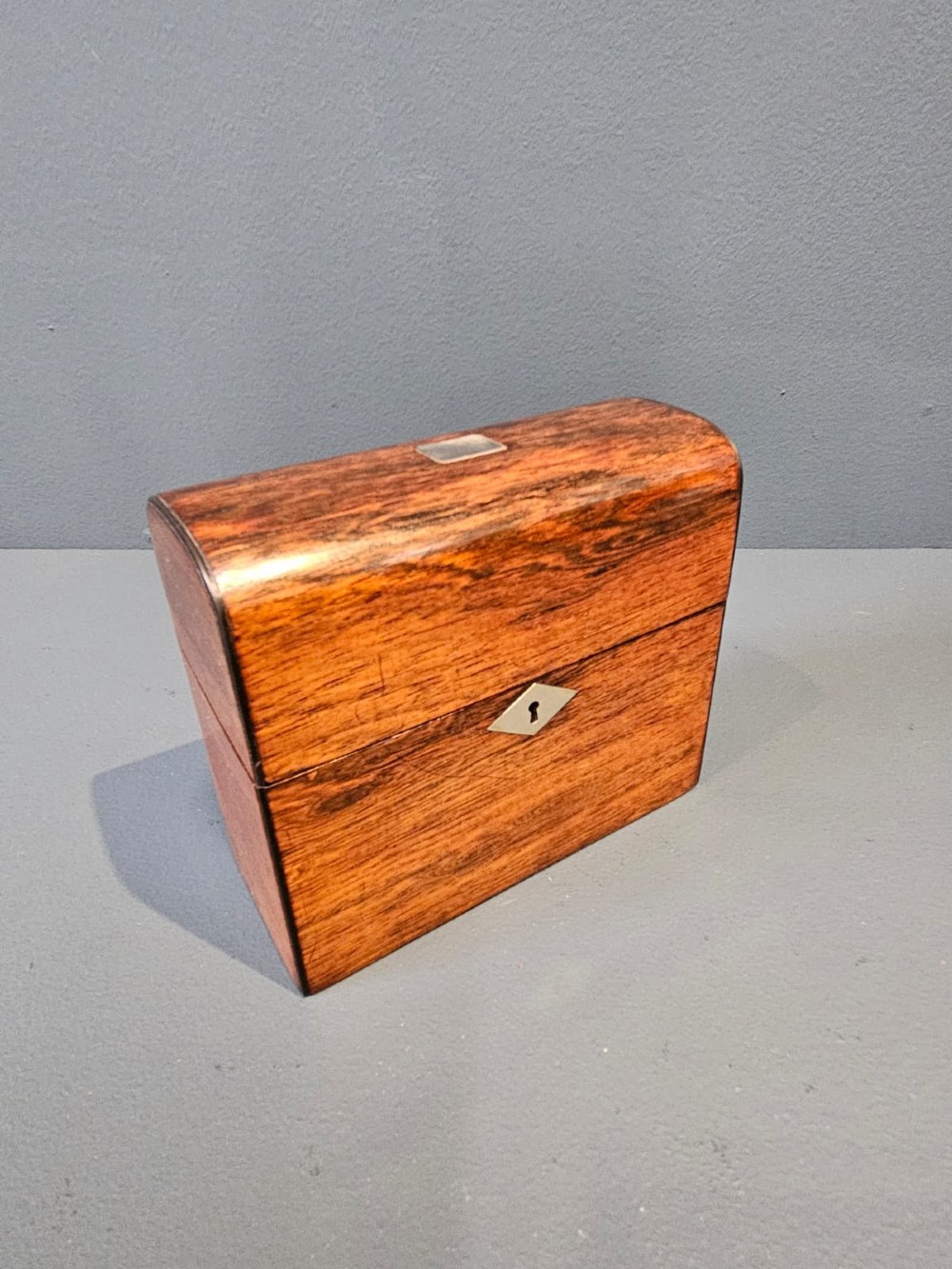Victorian Rosewood Scent Box and Bottles View II