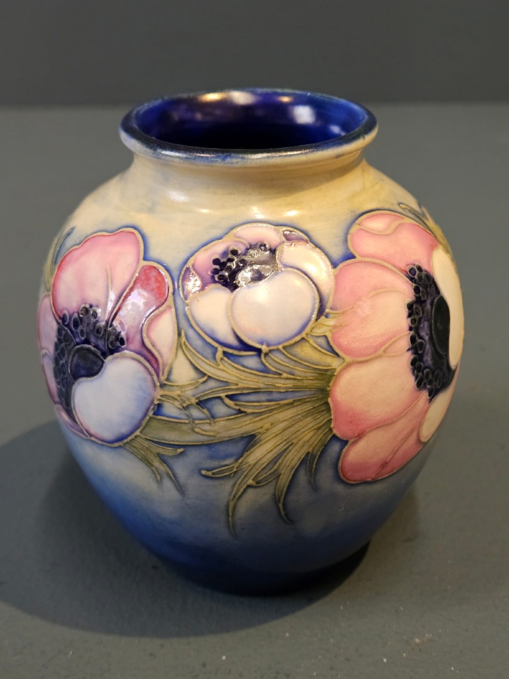 Moorcroft Anemone Salt Glazed Vase