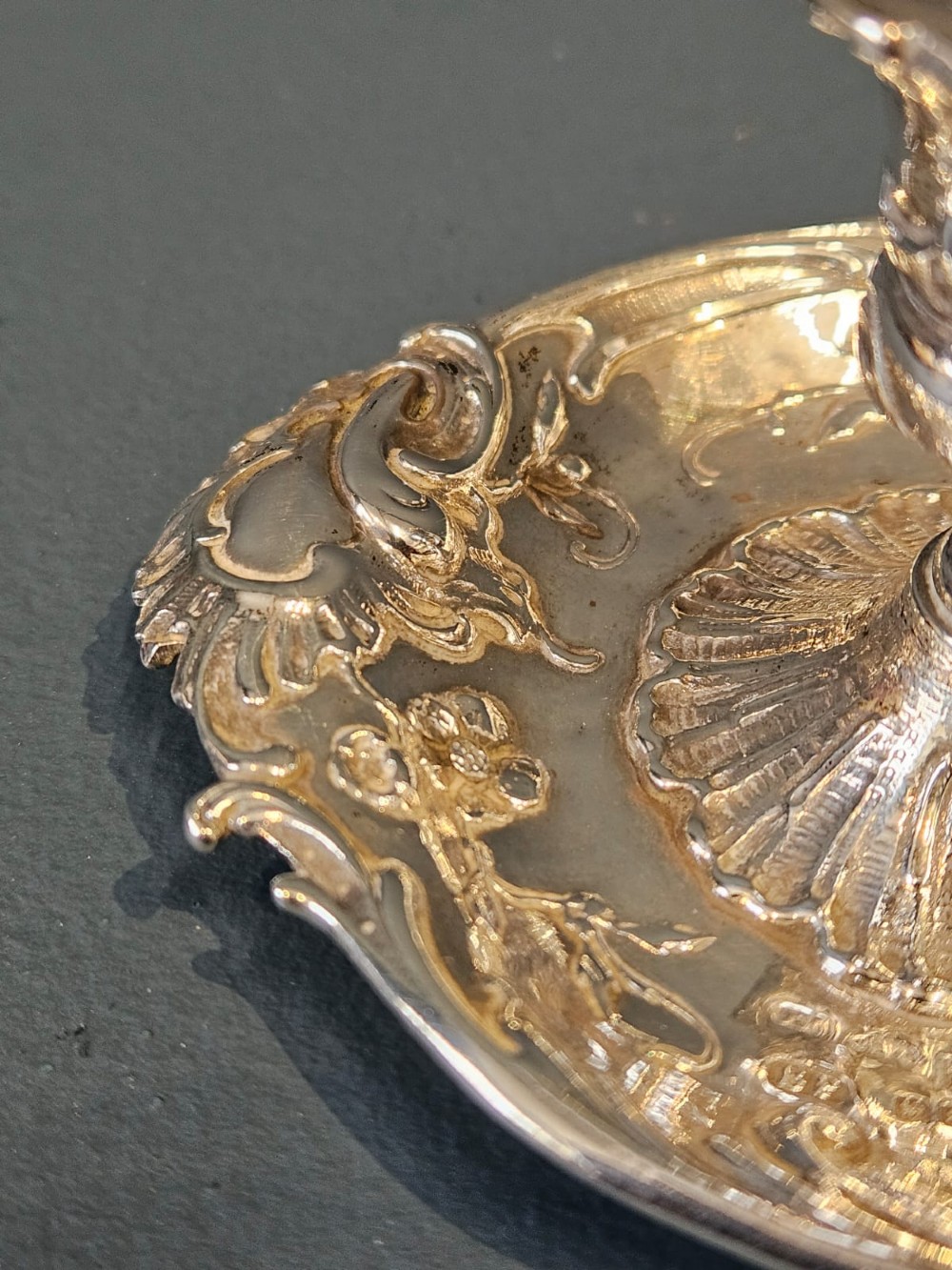 Victorian Silver Chamber Stick View VI