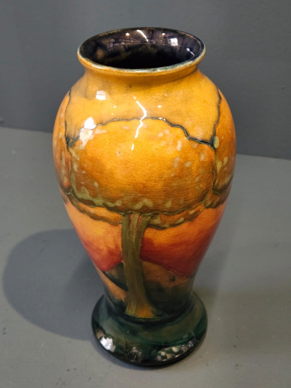 Large Moorcroft Eventide Vase View V