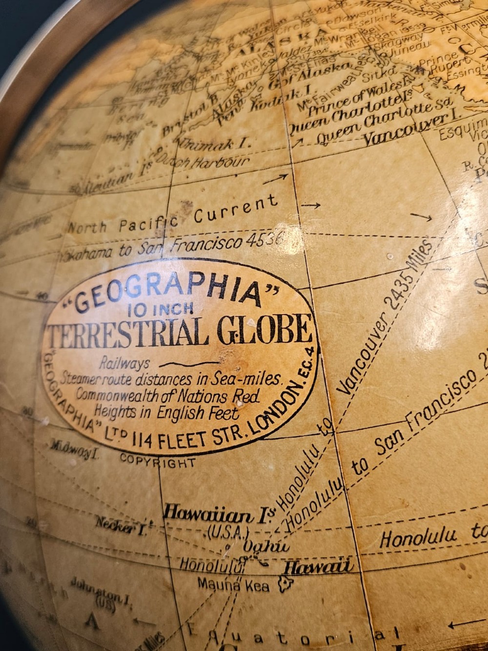Superior Quality 1920's Geographia 10