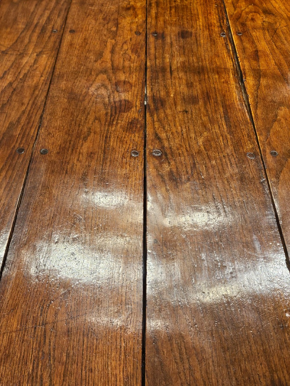 George I Oak 10 Seat Refectory Table View VII