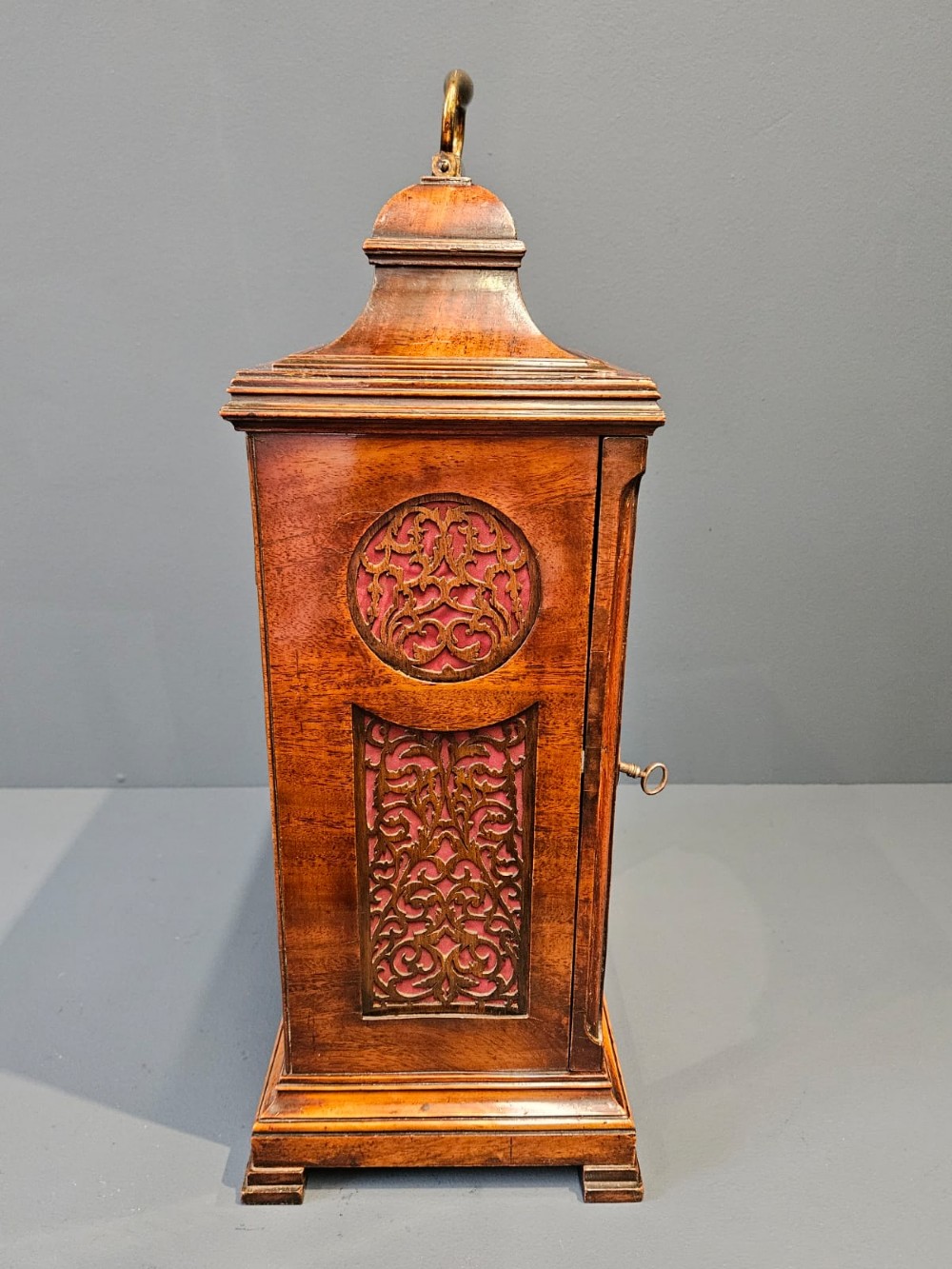 Georgian London Bracket Clock By Henry Jenkins View III
