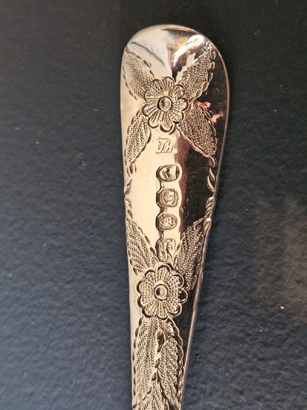Georgian Silver Berry Spoons View V