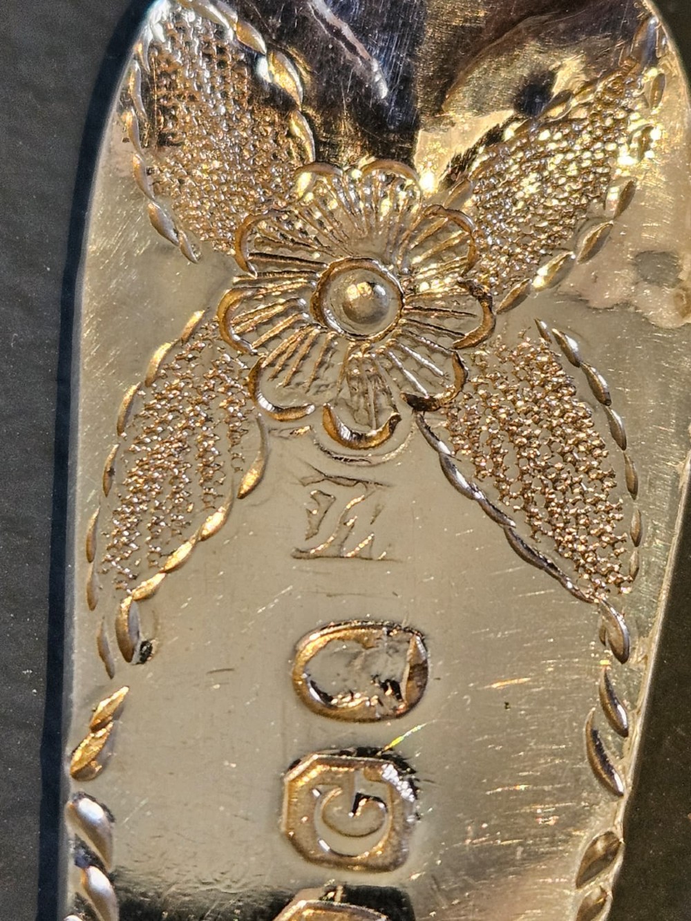 Georgian Silver Berry Spoons View VII