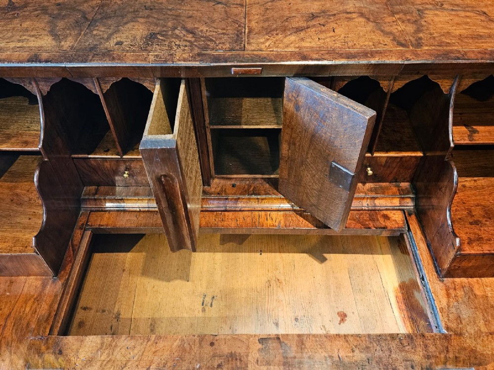George I Walnut Bureau View III