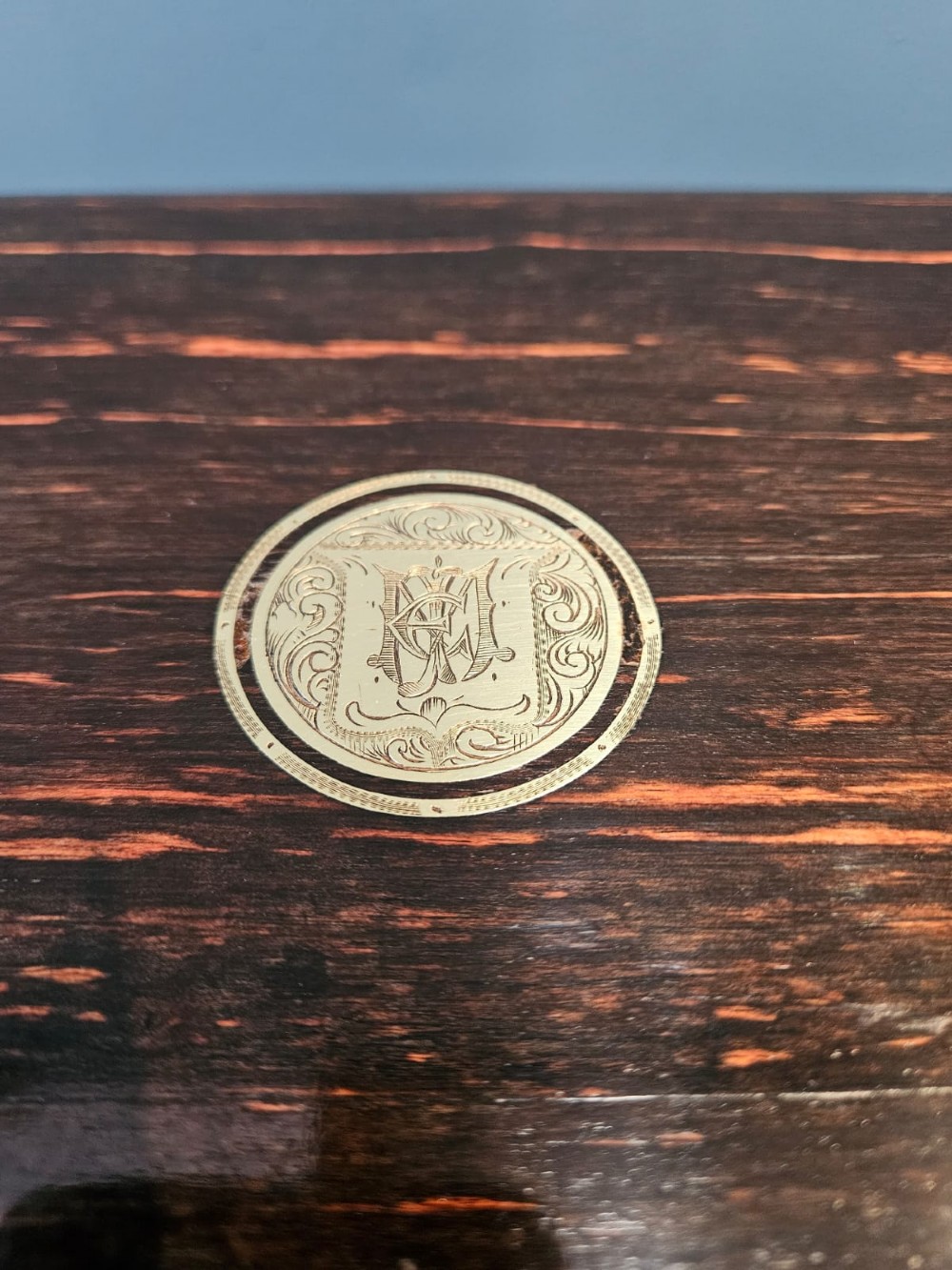 Superb Mid Victorian Jewellery Box with Original Fitted Interior View VII