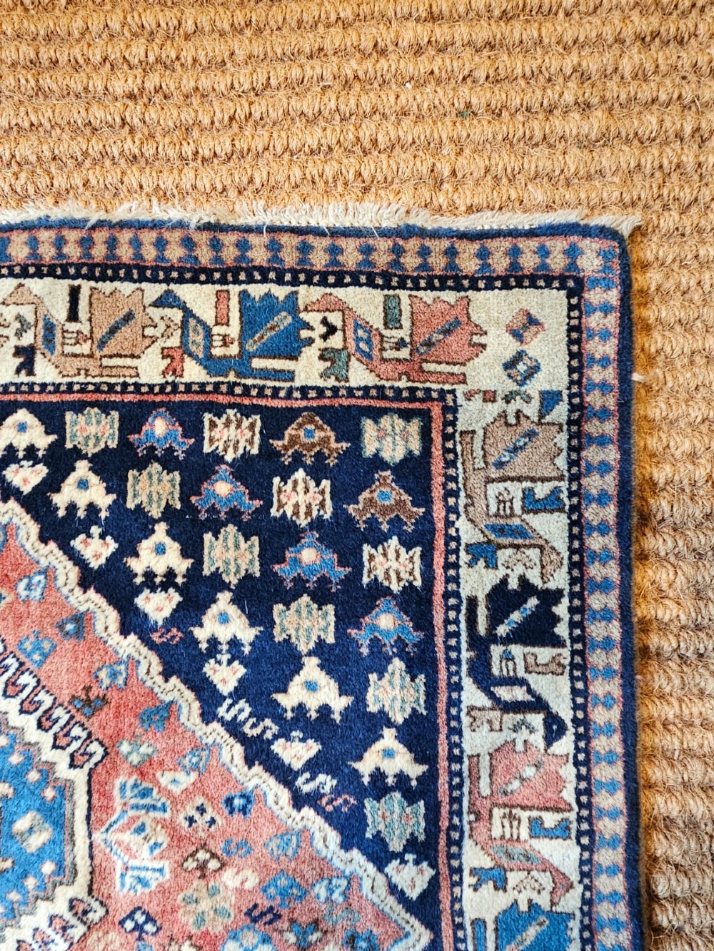 Hand Knotted Qashqai Pure Wool Rug View IX