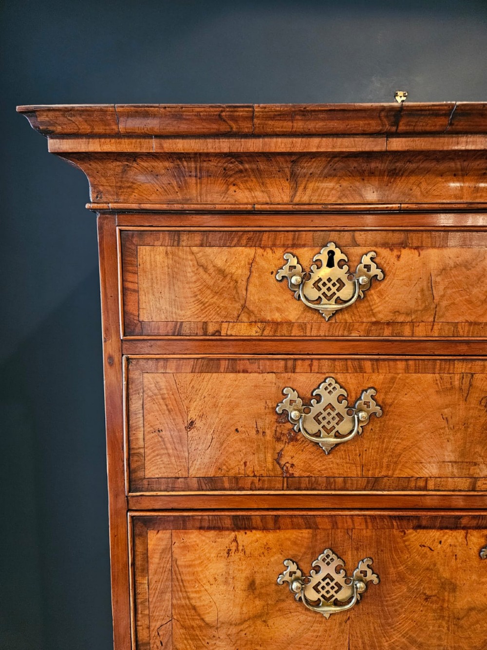 George II Walnut Chest on Chest View IV