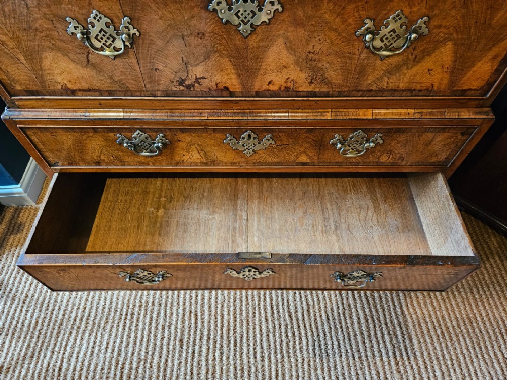 George II Walnut Chest on Chest View VI