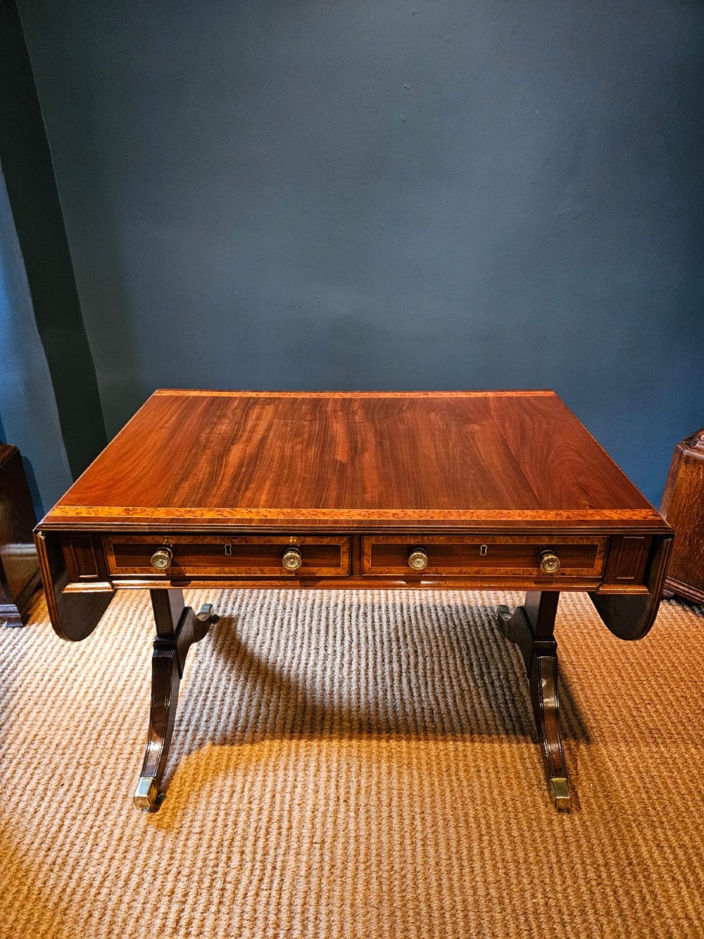 Regency Mahogany Sofa Table View II