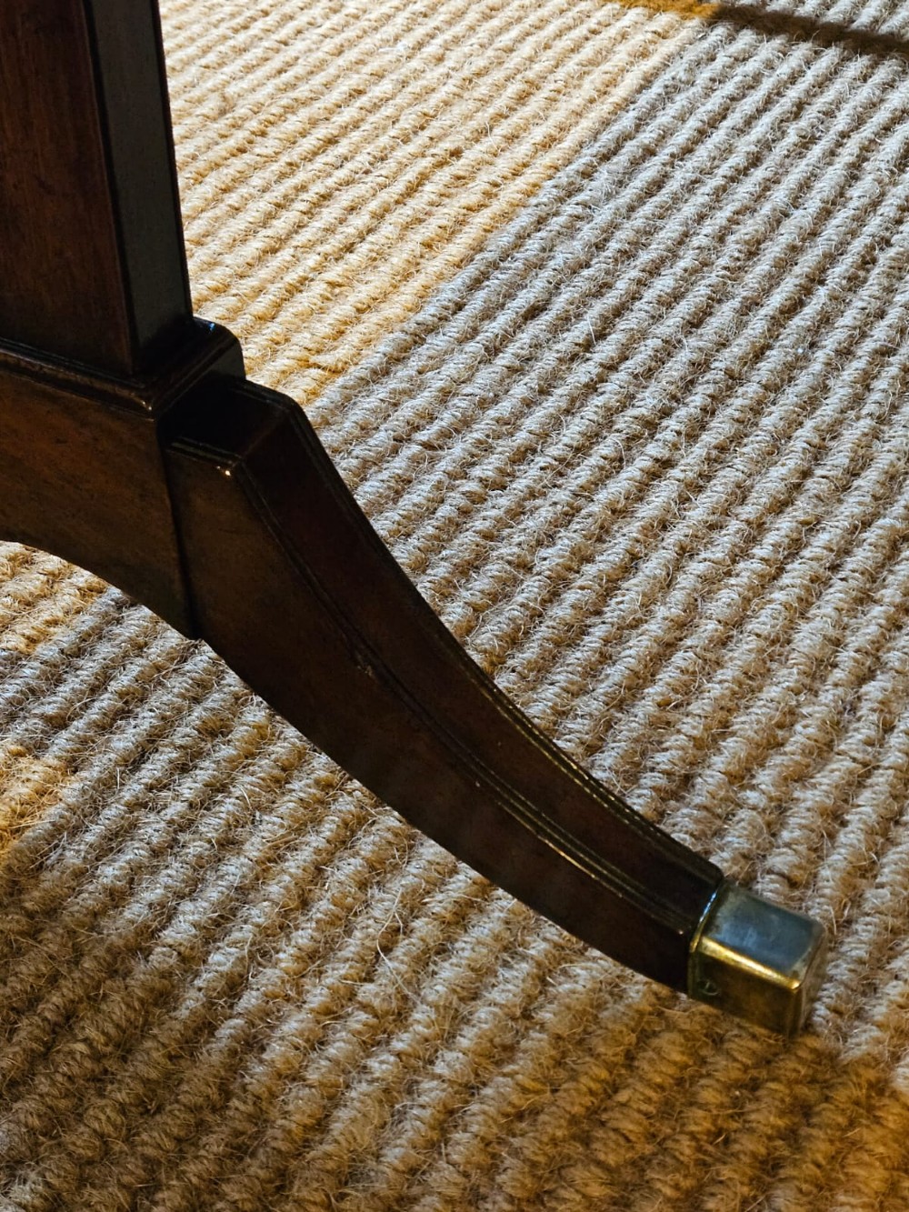 Regency Mahogany Sofa Table View IX