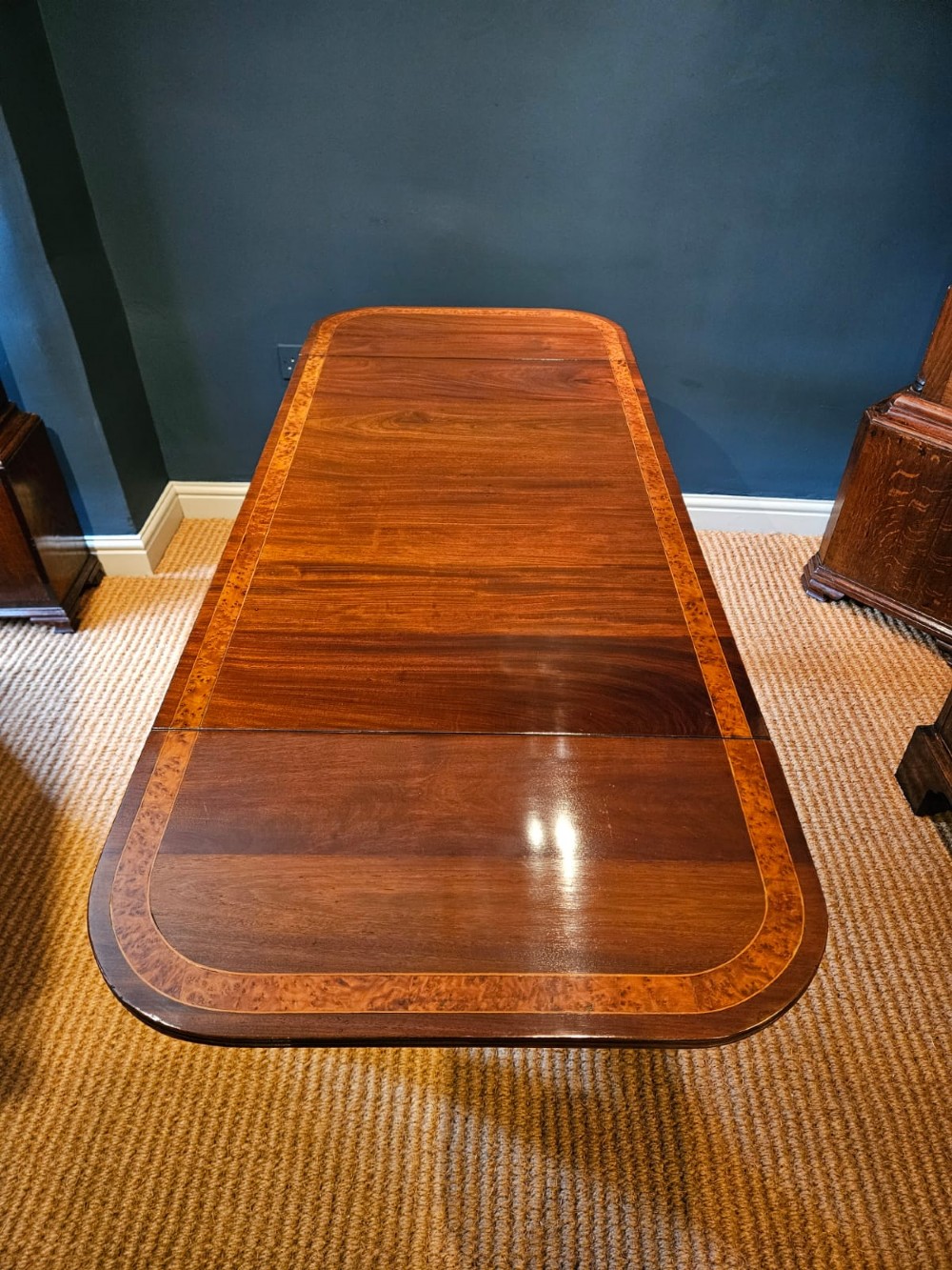 Regency Mahogany Sofa Table View XI