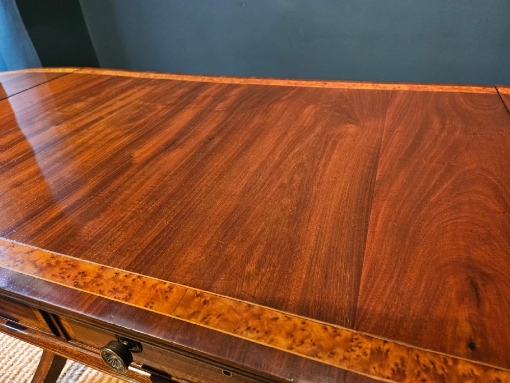 Regency Mahogany Sofa Table View XII
