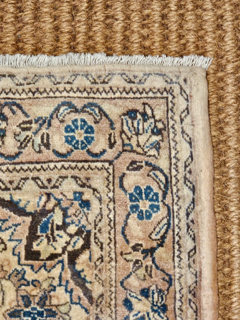 Kashan Pure Wool Rug View II