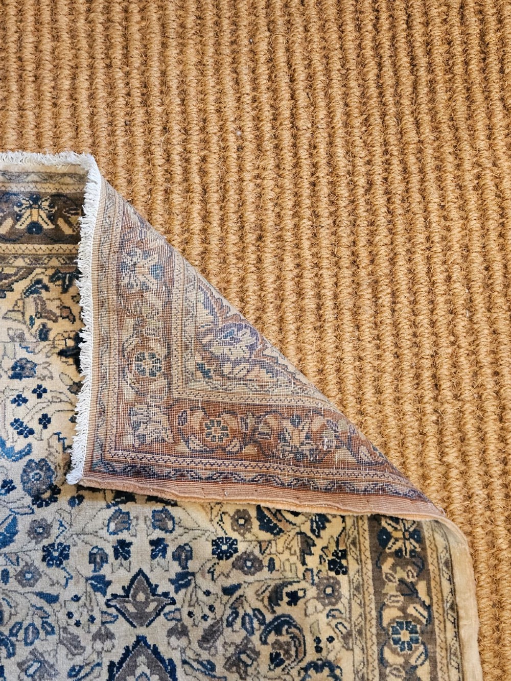 Kashan Pure Wool Rug View IV