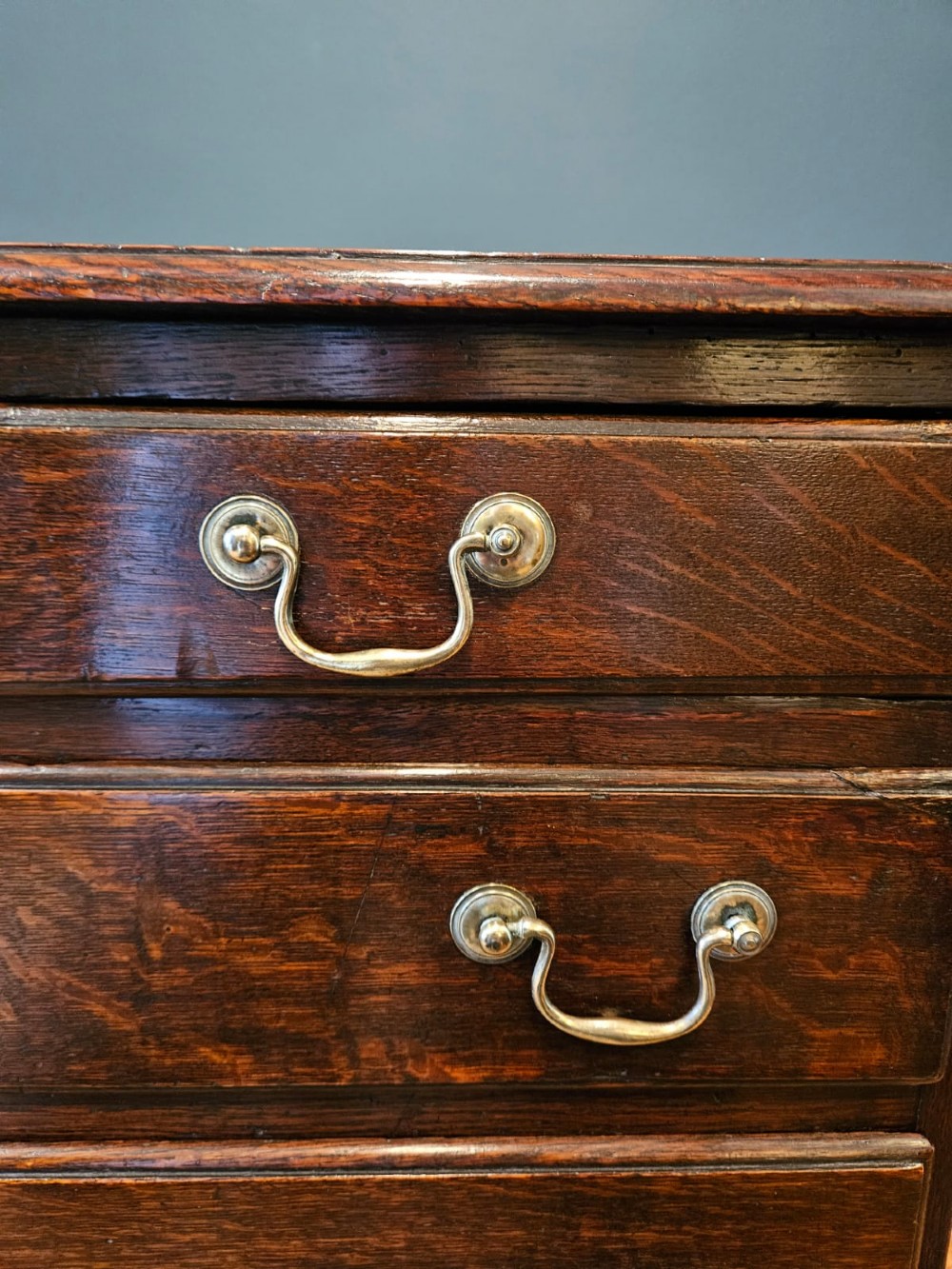 Small George III Oak Chest of Drawers View VI