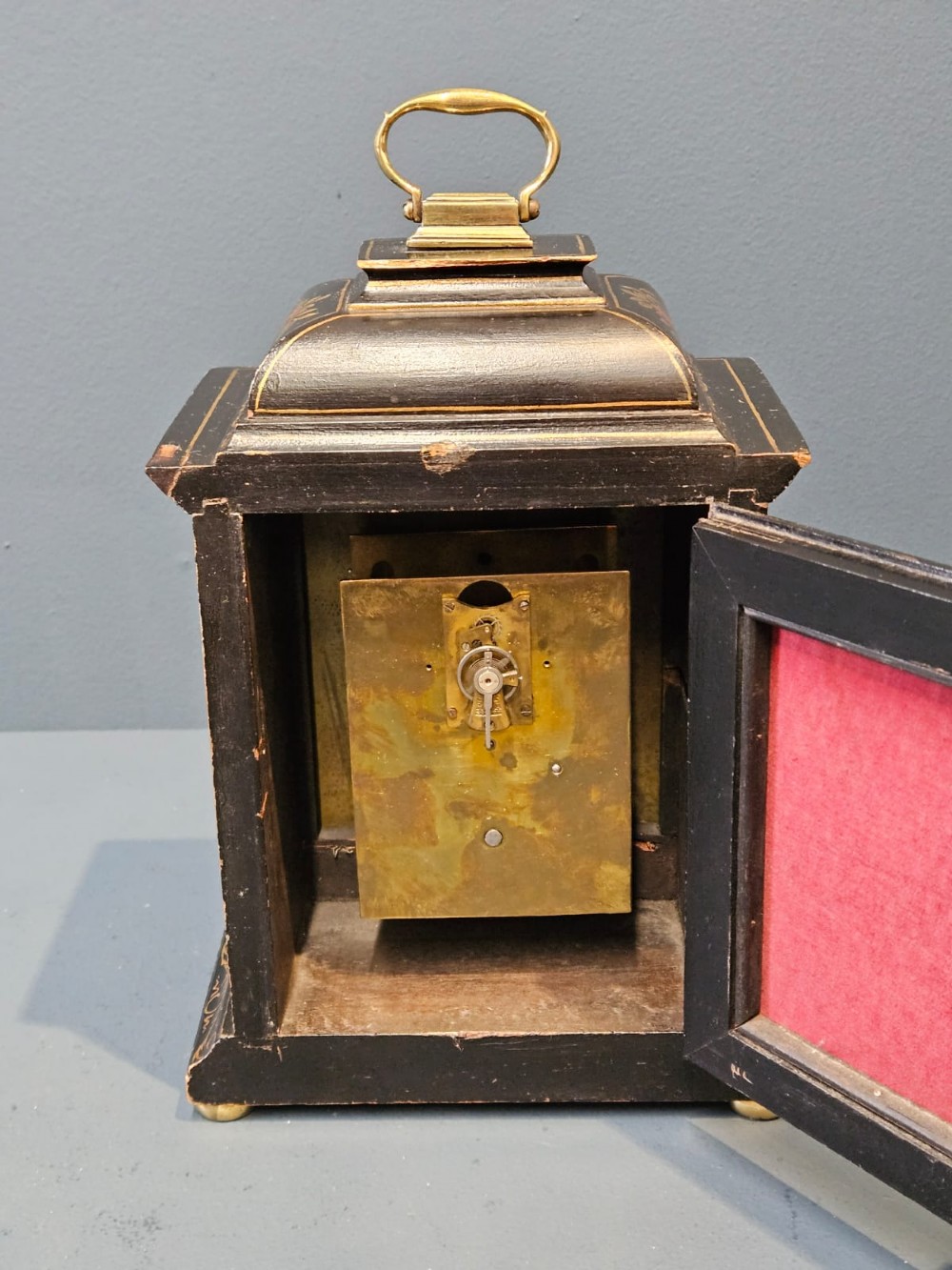 Chinoiserie Cased Edwardian Mantel Clock View III