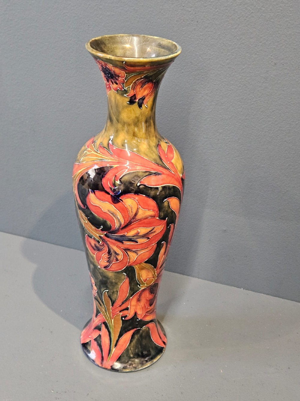 Moorcroft Spanish Pattern Vase View V