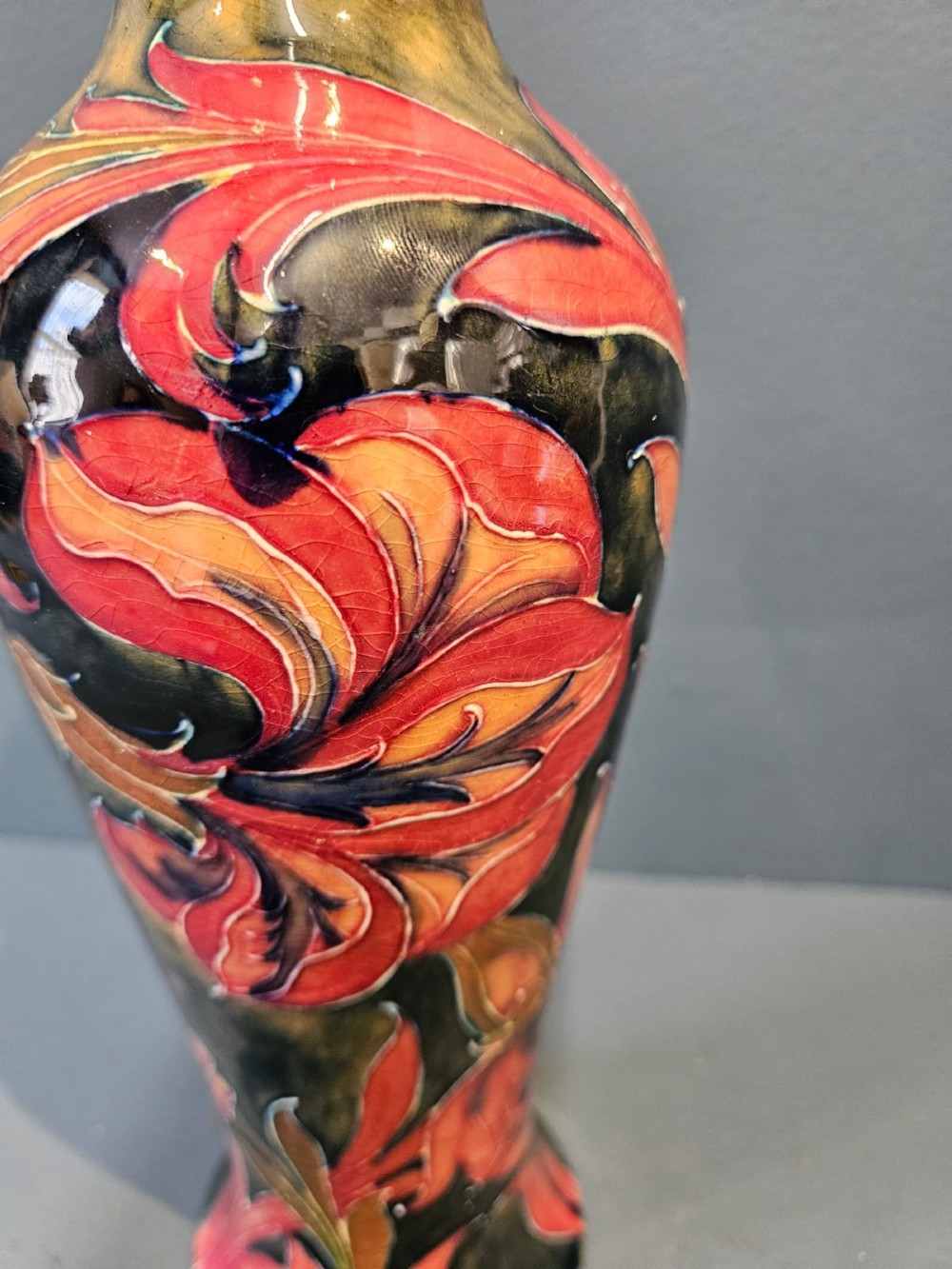 Moorcroft Spanish Pattern Vase View VI