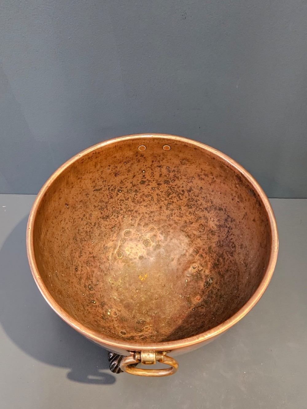 Late Victorian Copper Coal Vase View VI