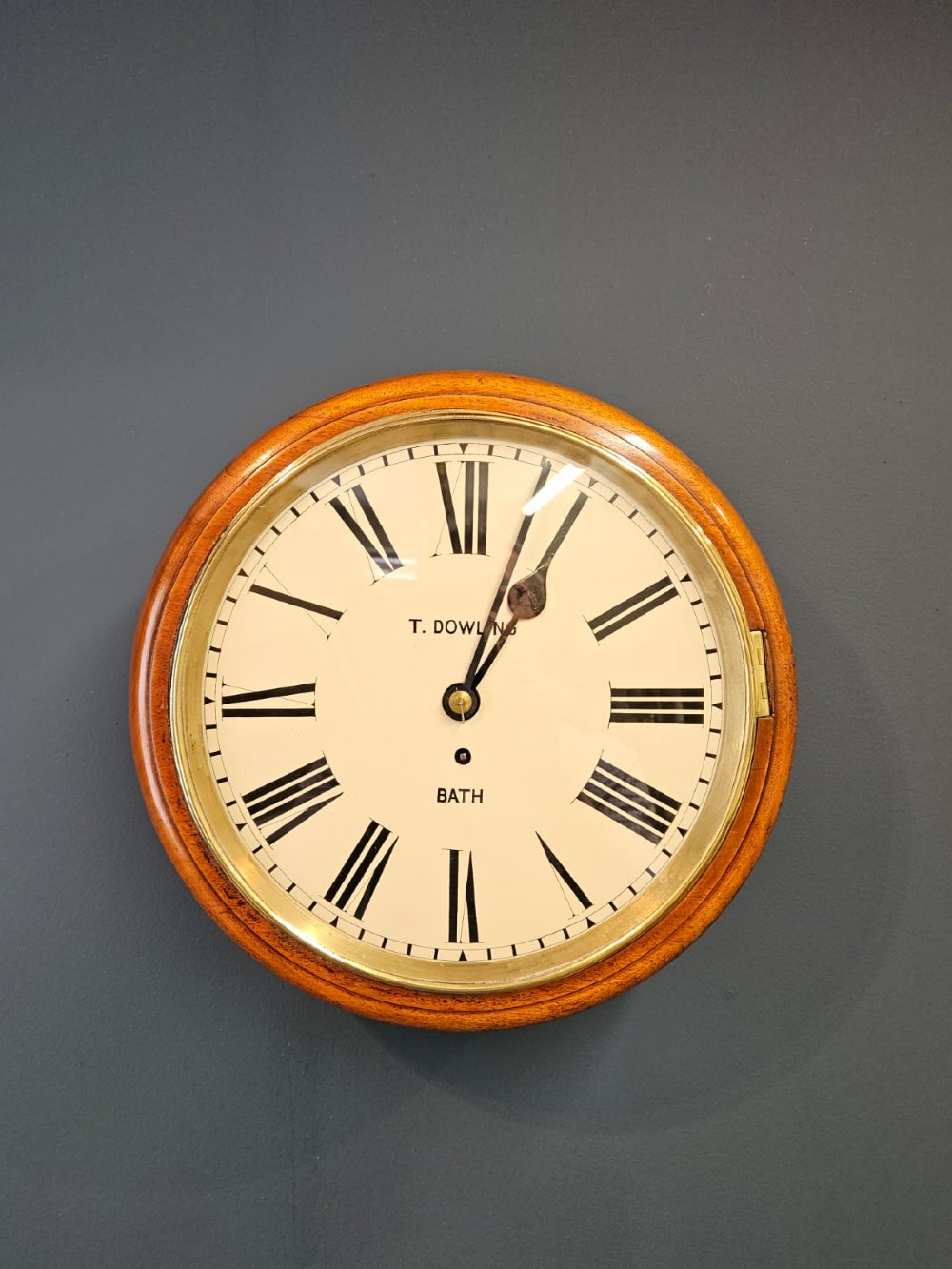 Victorian Fusee Dial Clock
