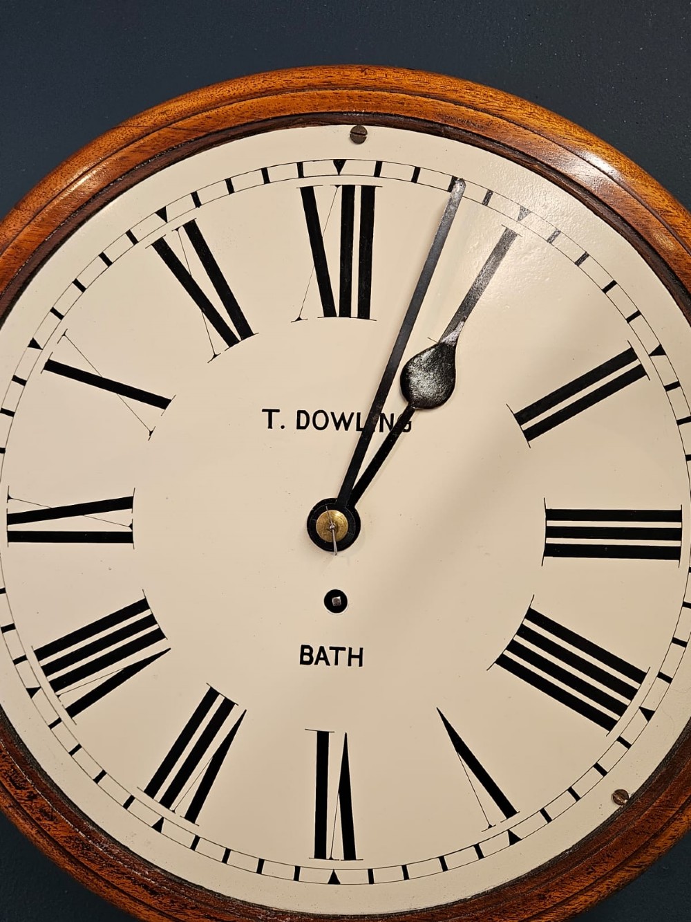Victorian Fusee Dial Clock View IV