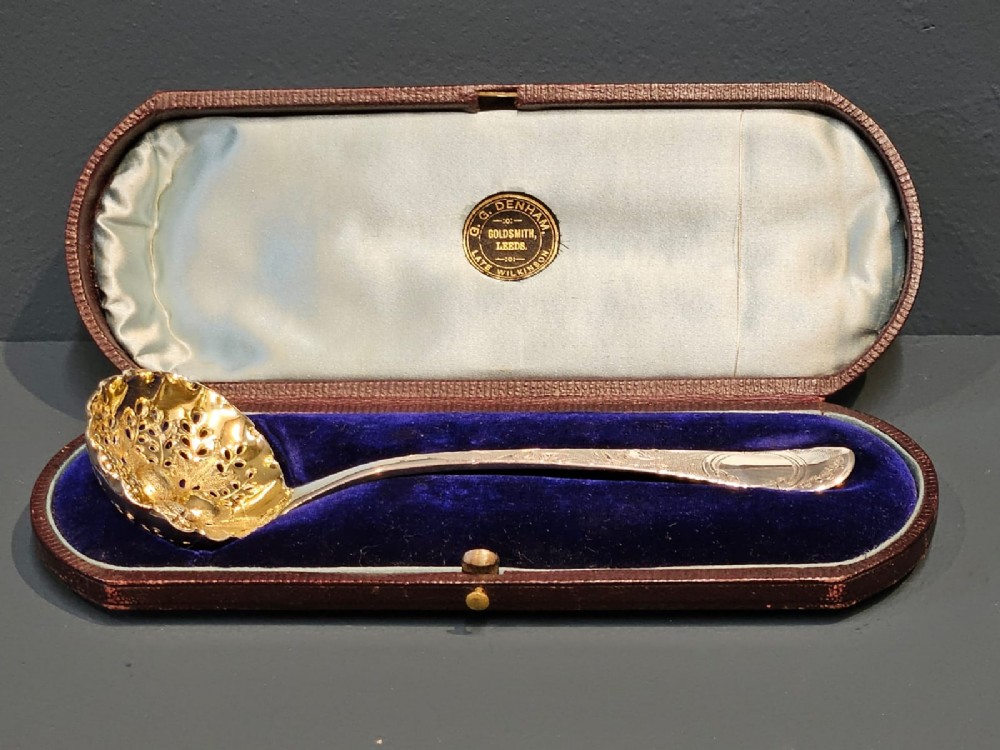 Georgian Silver Berry Ladle