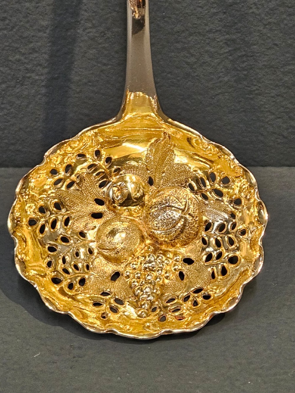 Georgian Silver Berry Ladle View III