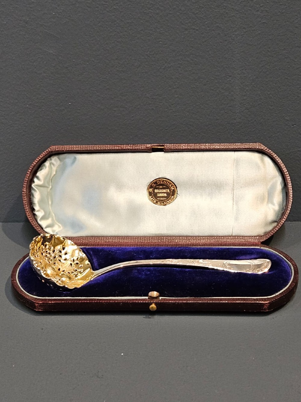 Georgian Silver Berry Ladle View VII