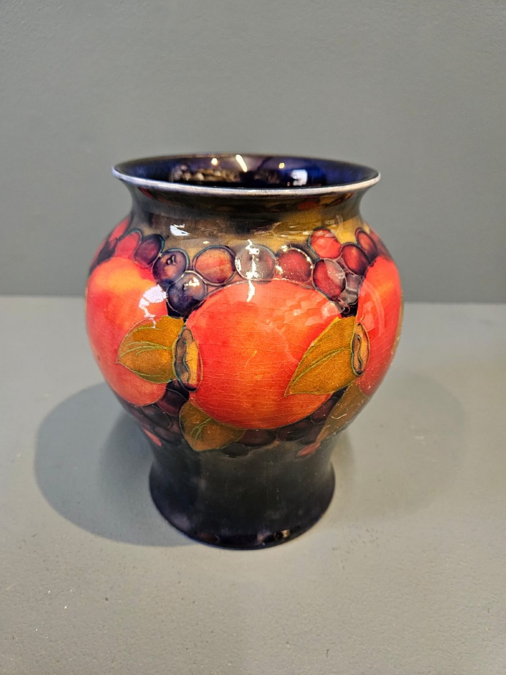 Early Moorcroft Pomegranate Vase View II